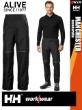 Helly Hansen MANCHESTER BLACK prémium technikai férfi vízálló deréknadrág - munkaruha