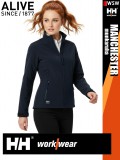 Helly Hansen MANCHESTER NAVY prémium női softshell kabát - munkaruha