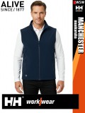 Helly Hansen MANCHESTER NAVY prémium technikai férfi softshell mellény - munkaruha
