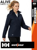 Helly Hansen MANCHESTER NAVY prémium technikai női bélelt vízálló kabát - munkaruha