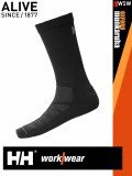 Helly Hansen OXFORD BLACK prémium merinó lélegző téli zokni - munkaruha