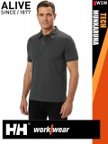 Helly Hansen TECH EBONY technikai UV álló galléros férfi póló - munkaruha