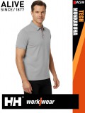 Helly Hansen TECH MIDGREY technikai UV álló galléros férfi póló - munkaruha