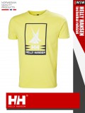 Helly Hansen YELLOW SHORELINE technikai póló - ruházat