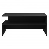 Helvetia Athens W1LG99 dohányzóasztal - (Matt fekete/fényes fekete)