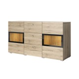 Helvetia BAROS komód, san remo tölgy