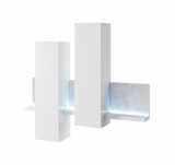 Helvetia Bota fali szekrény szett - colorado beton/fehér