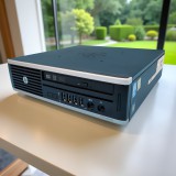Helytakarékos HP Compaq Elite 8300 USDT i5-3470S/8GB/128SSD/DVD-RW Számítógép