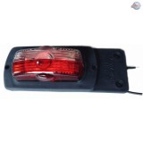 Helyzetjelző lámpa piros-fehér (P0035)