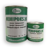 Hemiprodukt Hemipoks 2K Epoxy alapozó szett 5:1 (1,2kg) - Fekete - Ipari Felhasználásra