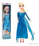 Henan Longning Trading Co. Ltd. Frozen Jégvarázs - Elza jellegű baba kék ruhában 28 cm