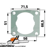 Hengerláb tömítés Stihl 41280292300 főként Stihl 41280292300