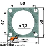 Hengerláb tömítés Stihl 41340292300 főként Stihl 41340292300