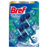 Henkel Bref Color Aktiv+ WC frissítő golyó Eukaliptusz (3 x 50 g)