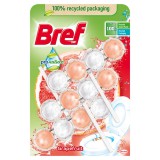 Henkel Bref Pro Nature WC tisztító, golyós Mega Pack, 3DB-os 3X50g GRAPEFRUIT