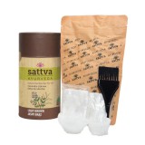 Henna - Természetes növényi hajfesték - világosbarna 150g - Sattva Ayurveda