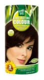 HennaPlus női tartós hajfesték, barna árnyalat, sötét rézbarna (3.44) (Long Lasting Colour, Dark Copper Brown)