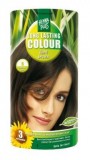 HennaPlus női tartós hajfesték, barna árnyalat, világosbarna (5) (Long Lasting Colour, Light Brown)