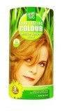 HennaPlus női tartós hajfesték, szőkés árnyalat, közép aranyszőke (7.3) (Long Lasting Colour, Medium Golden Blond)