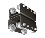 Hensel dupla E menny. sín forg. dupla csúszó kocsi