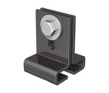 Hensel dupla E mennyezeti sín állmennyezeti konzol