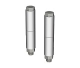 Hensel dupla E mennyezeti sín lezáró stift