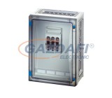 HENSEL FP 4211 NH-késes szakaszolható biztosítós szekrény, 270x360x163 mm