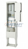HENSEL HB3000FE-U 1 és 3 fázisú egy mérőhelyes fogyasztásmérő szekrény minden napszaki és előrefizetős méréshez 63 A-ig, IP65, 396x1978x320mmmm