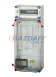 HENSEL HB3012-U 1 és 3 fázisú egy mérőhelyes fogyasztásmérő szekrény minden napszaki és előrefizetős méréshez 63 A-ig, IP65, 300x750x230mm