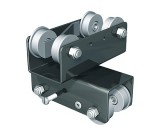 Hensel mennyezeti sín forg. dupla csúszó kocsi