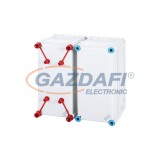 HENSEL Mi 2121-U Kábelbevezető modul egység mért csatlakozószekrénnyel, IP65, 300x300x170mm