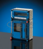 HENSEL Mi 2214-0 Fogyasztásmérő-elosztó, 300x450x185 mm