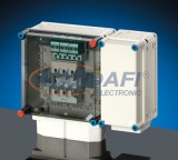 HENSEL Mi 74219S túlfeszültségvédelmi szekrények, „B” osztályú védelemmel, 450x380x170 mm