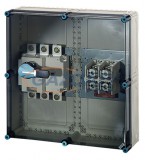 HENSEL Mi 7865 terheléskapcsoló szekrény, 600x600x239 mm