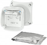 HENSEL WP 0402 G Vízálló kábelösszekötő doboz kiöntőmasszával, 104x104x70 mm, IP68