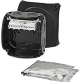 HENSEL WP 0606 B Vízálló kábelösszekötő doboz kiöntőmasszával, 130x130x77 mm, IP68