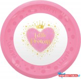 Hercegnők Little Princess micro prémium műanyag lapostányér 4 db-os szett 21 cm