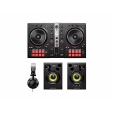 Hercules DJ Essentials Kit - DJ controller szett (Kontroller| hangfal| fejhallgató)