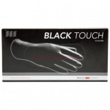 HERCULES-SAGEMANN Black Touch Powder-Free Latex kesztyű Fekete 10 db (Size M)