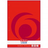 Herlitz 100 lapos A4 négyzetrácsos jegyzettömb (733436)