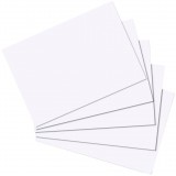 Herlitz 10621423 A6 100 darabos Indexkártya készlet - Fehér (10621423)