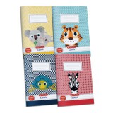 Herlitz Cute Animals 44 lapos A5 leckefüzet - Többfajta (09092248)