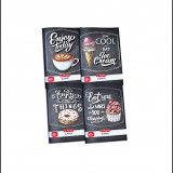 Herlitz Desszert mintás 40 lapos A5 négyzetrácsos füzet - Többféle (9544263)