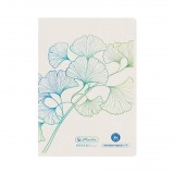 Herlitz GREENline Ginkgo A6 32lapos vonalas füzet (50033584)