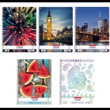 Herlitz Mixed 80 lapos A4 vonalas spirálfüzet többféle (11086188)