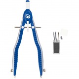 Herlitz my.pen Zirkel, Blau-Weiß (50046768) (50046768)