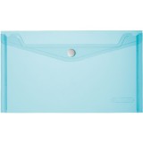 Herlitz PP A5 átlátszó kék patentos tasak (10917516)