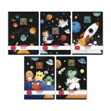 Herlitz Space Adventure A5 27-32 kockás füzet (400200761)