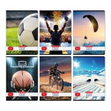 Herlitz Sport II 32 lapos A4 Négyzetrácsos füzet (400200725)