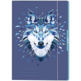 HERLITZ Wild Animals Wolf gumis mappa - A4